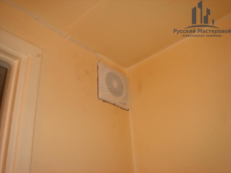Монтаж вентилятора (установка, подключение) от строительной компании Русский Мастеровой