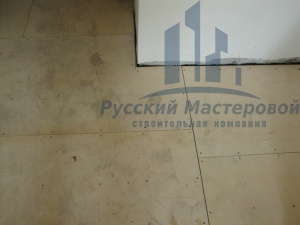 Настилка фанеры с креплением на цементно-песчаную стяжку от строительной компании Русский Мастеровой