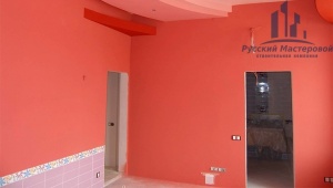Окраска стен с подбором цветов от строительной компании Русский Мастеровой
